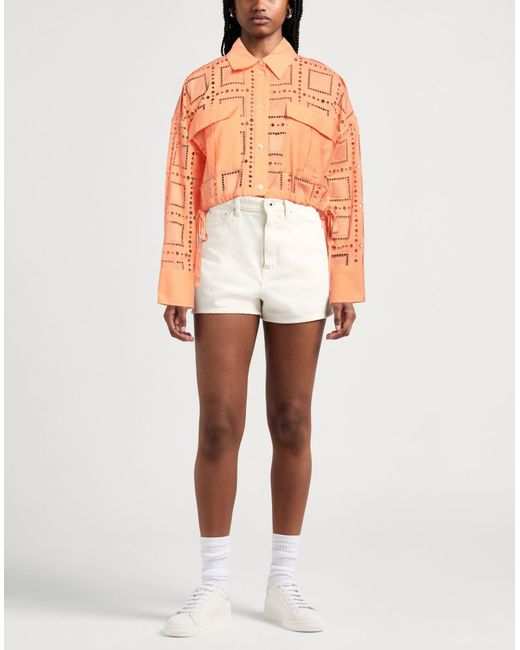 Camicia di MSGM in Orange
