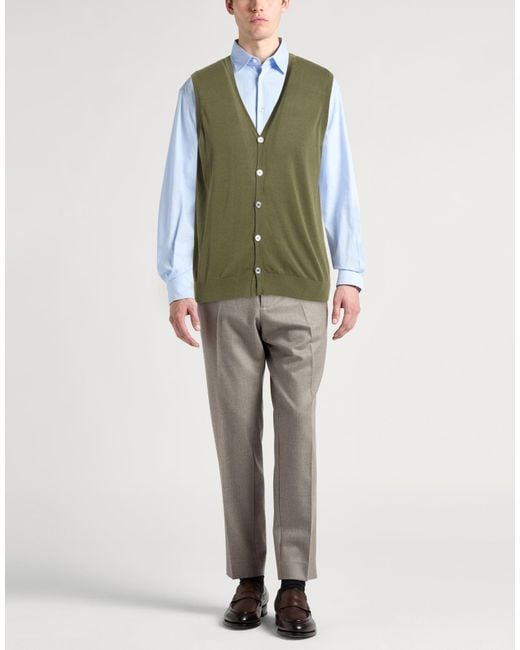 Drumohr Strickjacke in Green für Herren