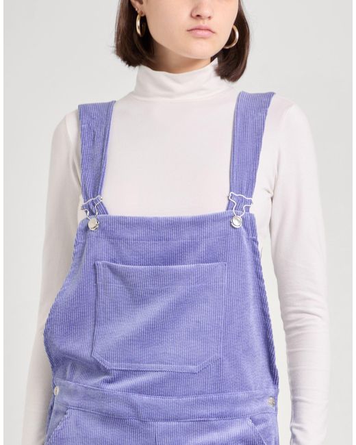 ViCOLO Purple Mauve Overalls Polyester, Nylon, Elastane