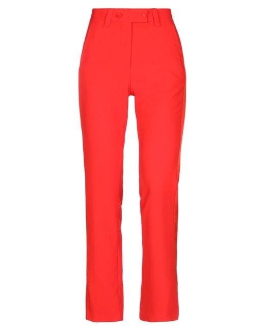 MSGM Red Pants
