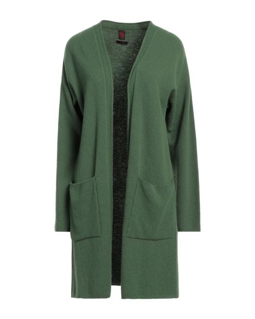 Stefanel Green Cardigan