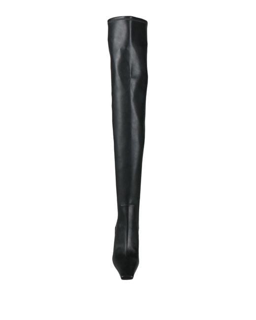 Casadei Black Boot Leather
