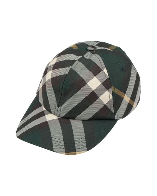 Burberry Green Hat for men