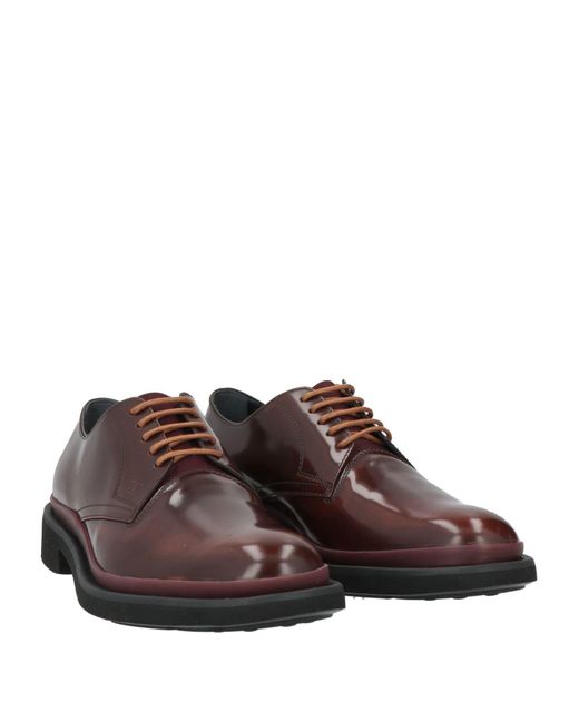 Tod's Brown Lace-Up Shoes for men