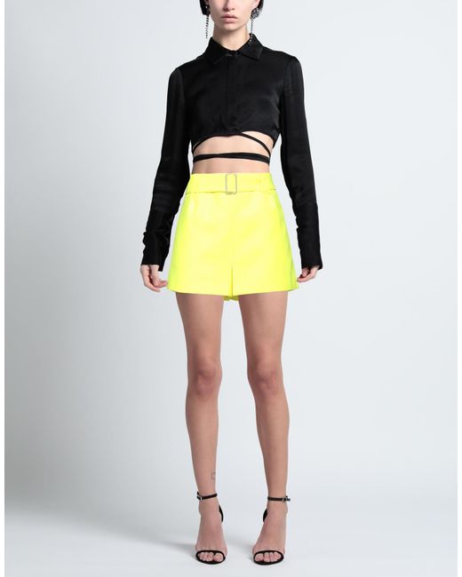 Philosophy Di Lorenzo Serafini Yellow Shorts & Bermuda Shorts