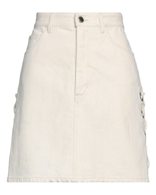 Chloé Natural Denim Skirt
