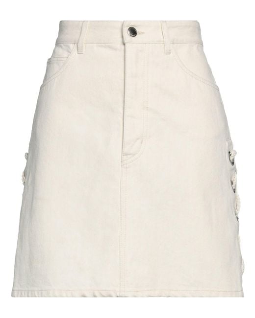 Chloé Natural Denim Skirt