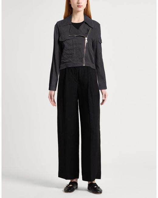 8pm Black Midnight Jacket Cotton