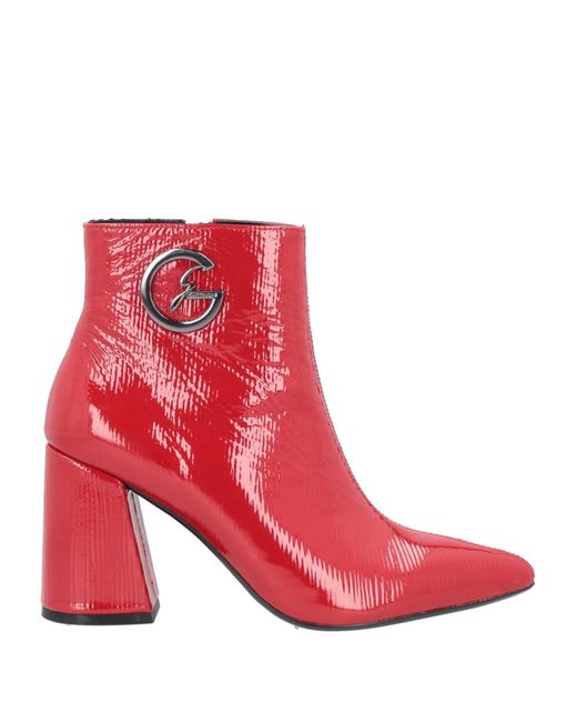 Gattinoni Red Ankle Boots