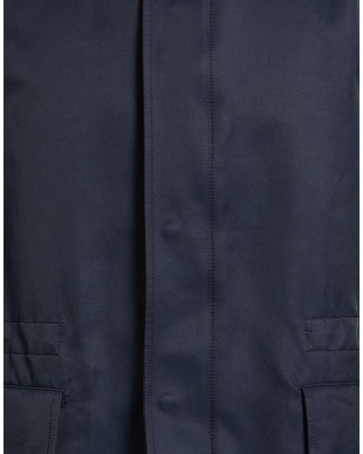 Boglioli Blue Midnight Jacket Cotton, Polyamide for men