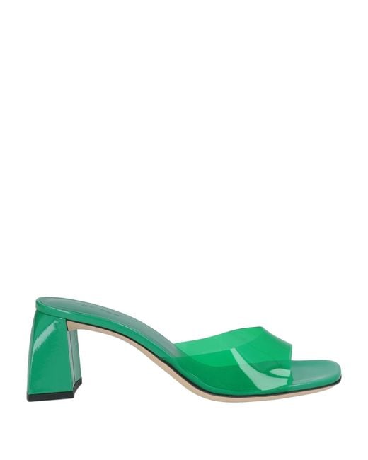 By Far Green Sandals