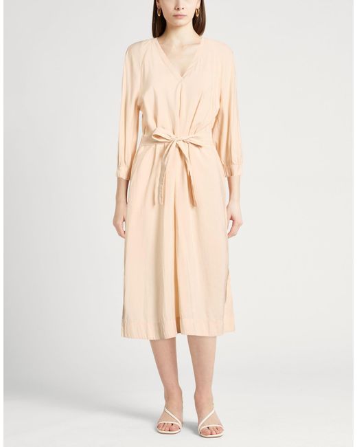 Peserico Natural Midi Dresses