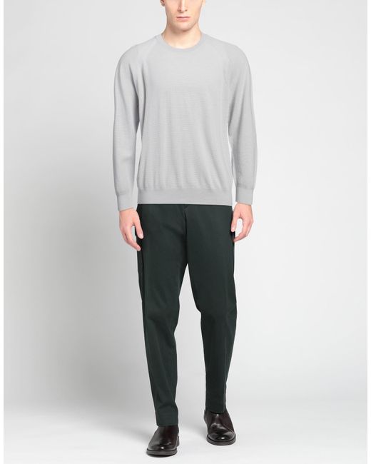 Paolo Pecora Gray Sweater for men