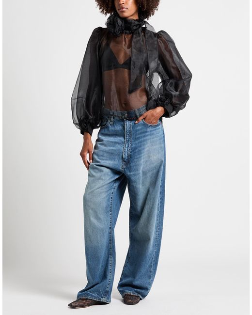 Soallure Gray Top Polyester