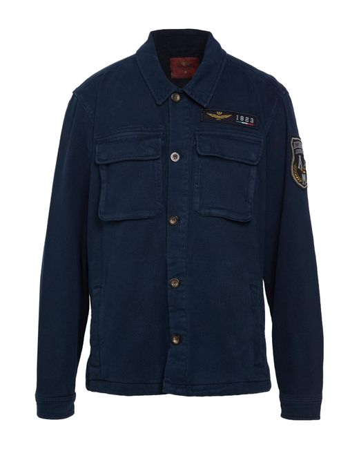 Aeronautica Militare Blue Jacket for men