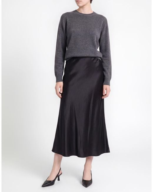 Roberto Collina Black Midi Skirt