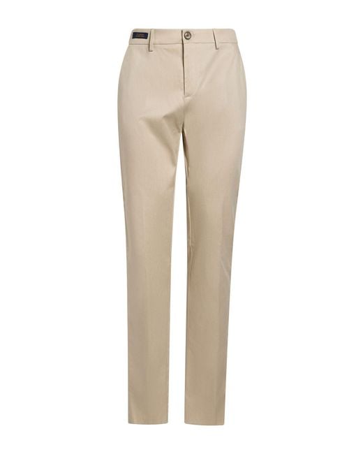 Paul & Shark Natural Ivory Pants Cotton, Lyocell, Virgin Wool, Elastane for men