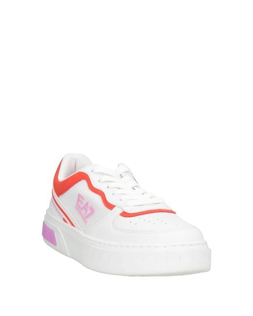 EA7 White Sneakers for men