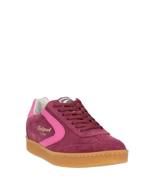 Valsport Pink Sneakers Leather