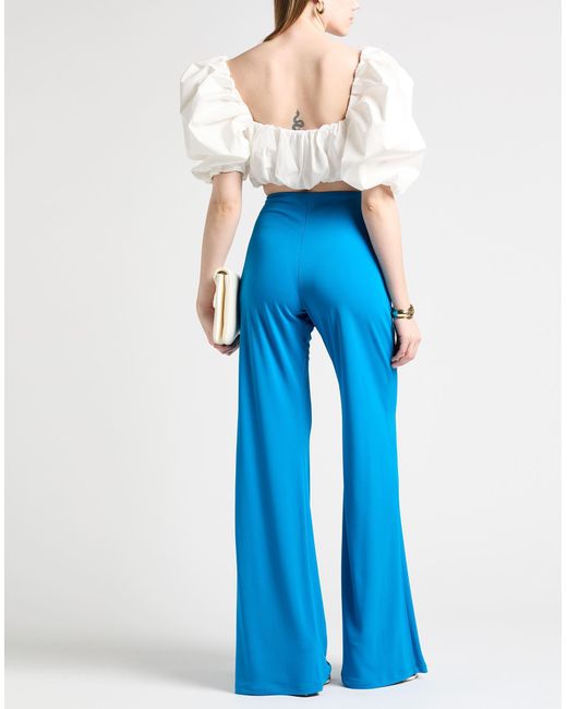 Alberta Ferretti Blue Hose