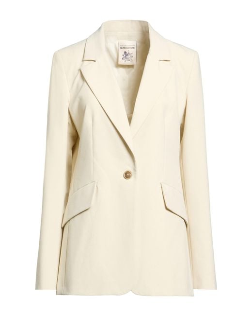 Semicouture Natural Blazers
