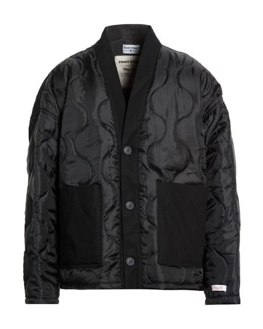FRONT STREET 8 Black Puffer for men