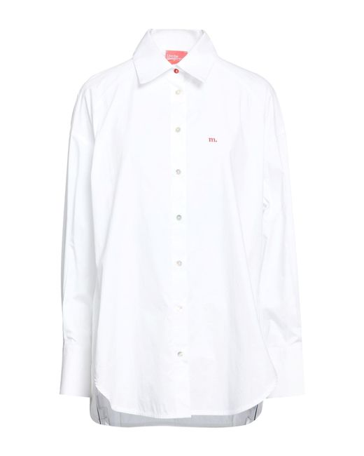 .., merci italia White Shirt Cotton, Elastane