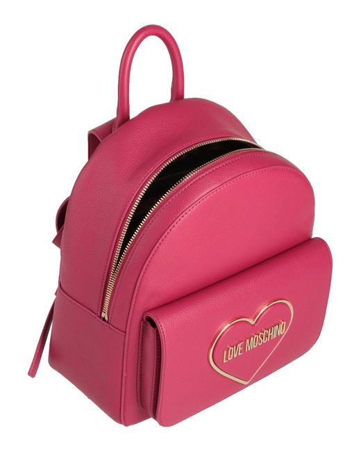 Love Moschino Pink Rucksack