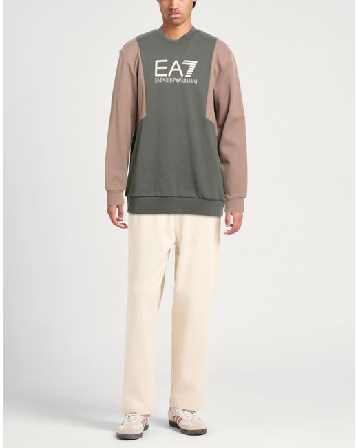 EA7 Gray Sweatshirt for men