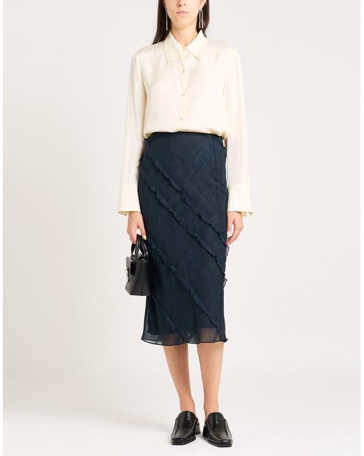 Samsøe & Samsøe Blue Midi Skirt