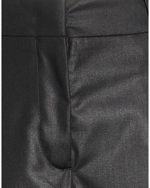 Iceberg Black Pants Polyester, Viscose
