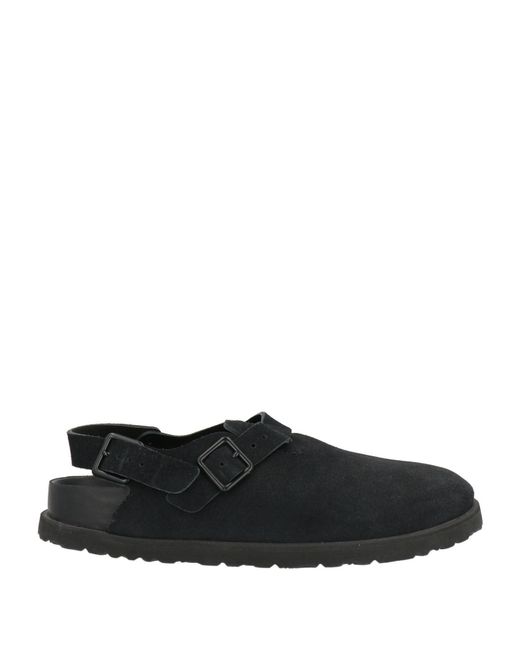 1774 BIRKENSTOCK Black Mules & Clogs Leather