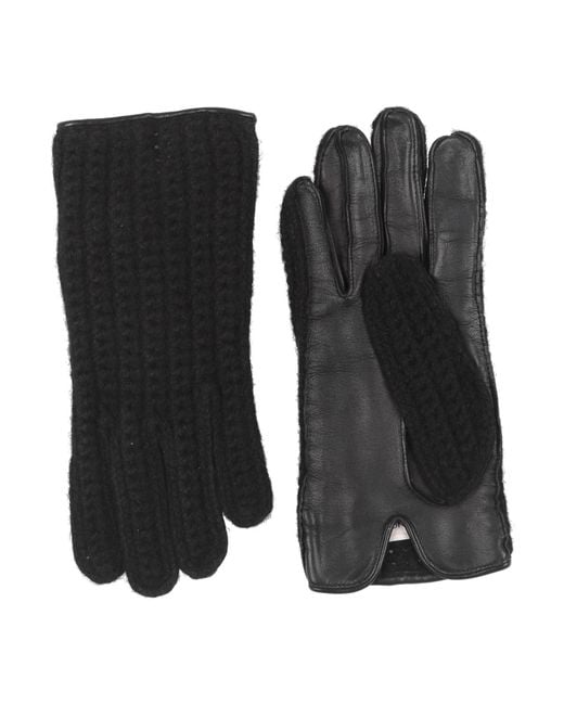 Agnona Black Gloves