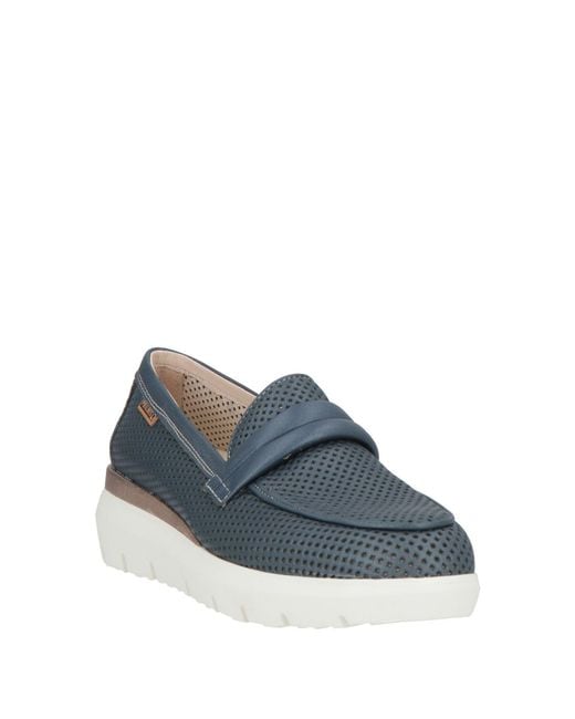 Pikolinos Blue Loafers Leather