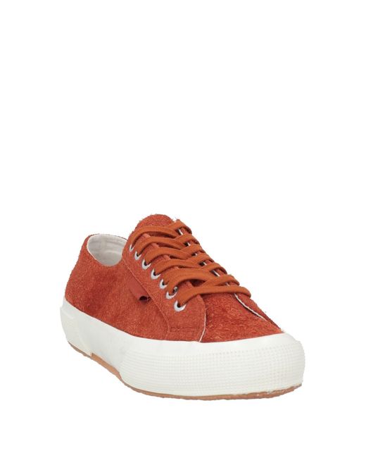 Superga Red Trainers