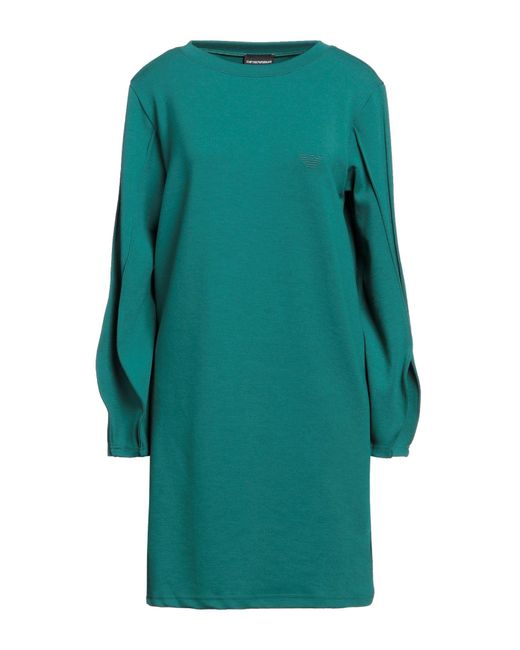 Emporio Armani Green Mini Dress