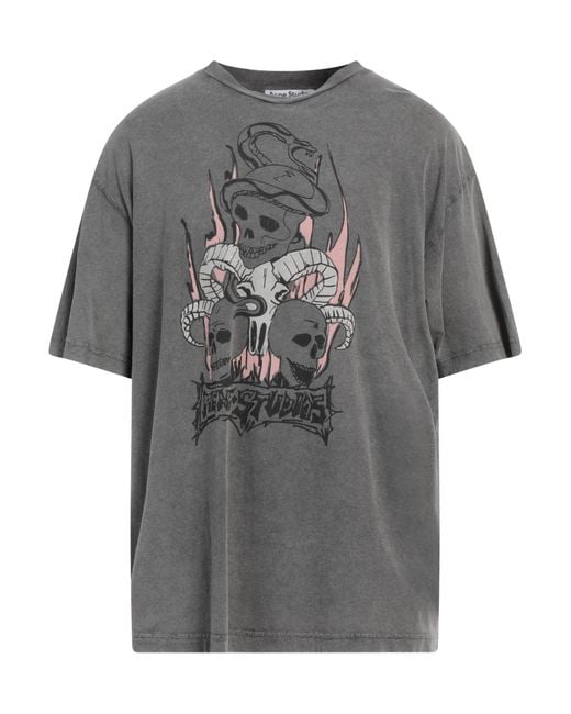Acne T-shirts in Gray für Herren