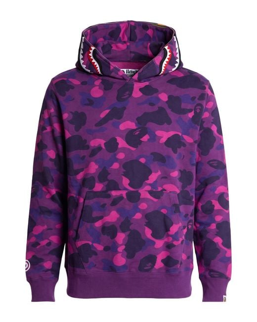 Sudadera A Bathing Ape de hombre de color Purple