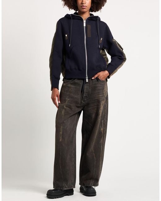 Sacai Blue Jacket Cotton, Polyester