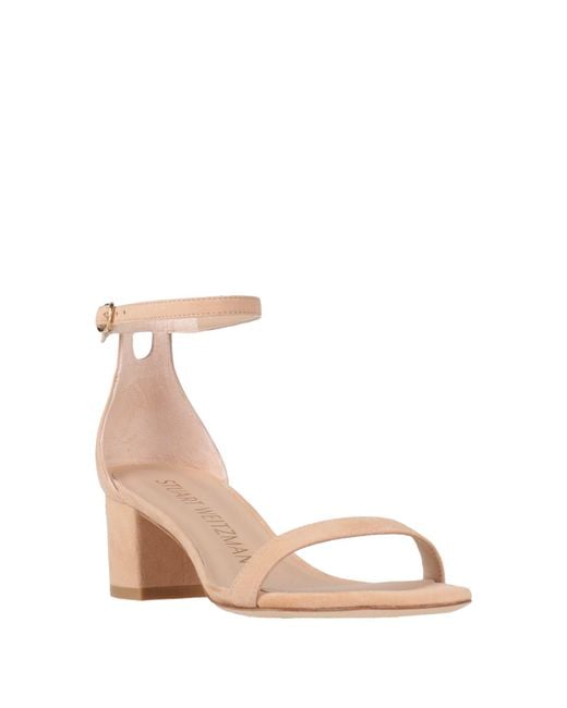 Sandali di Stuart Weitzman in Natural