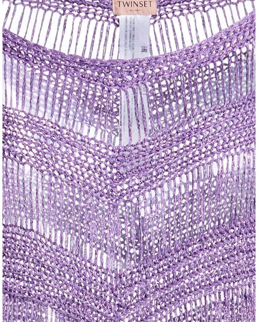 Twinset Purple Capes