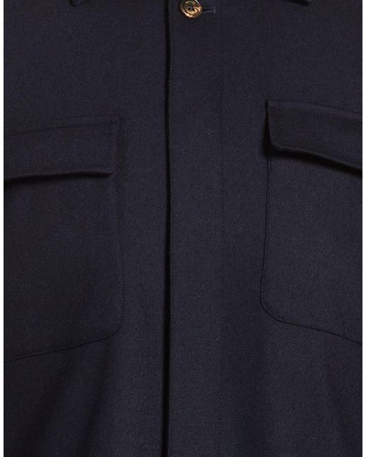 Eleventy Blue Midnight Jacket Wool, Cashmere, Elastane for men