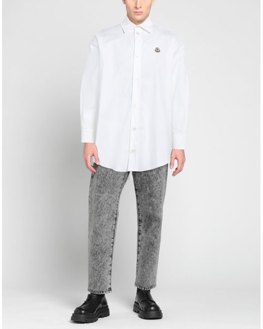 Moncler White Shirt for men