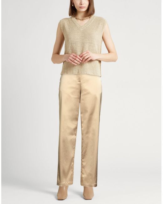Semicouture Natural Trouser