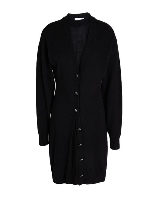 Rabanne Black Mini Dress Wool, Cashmere, Polyamide, Elastane