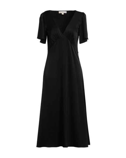 MICHAEL Michael Kors Black Midi Dress