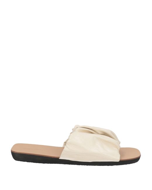Jil Sander White Sandals