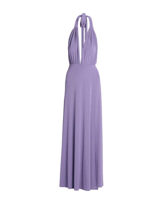 DISTRICT® by MARGHERITA MAZZEI Purple Long Dress