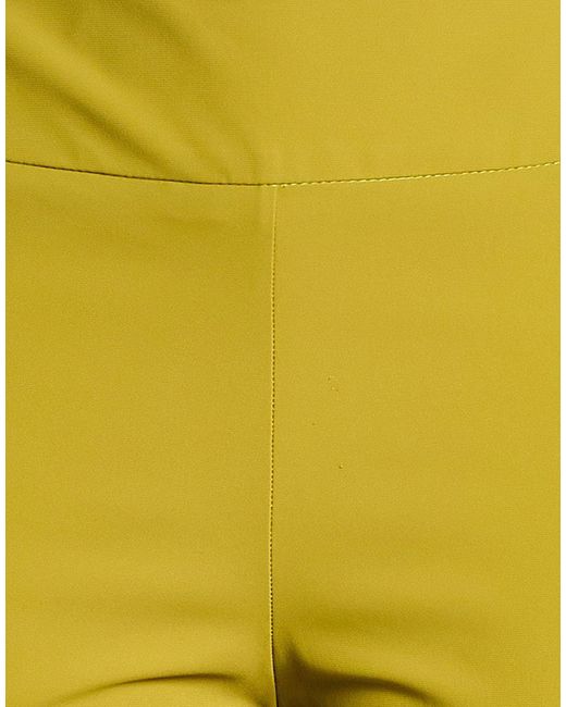 Rrd Yellow Pants Polyamide, Elastane