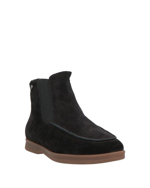 Pollini Black Ankle Boots
